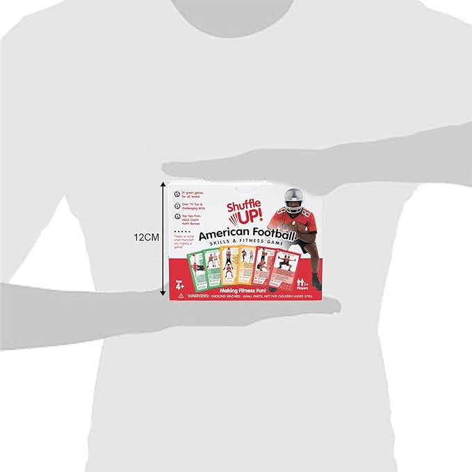 Shuffle Up American Football Card Game – Kids Outdoor Garden Games - Image 3