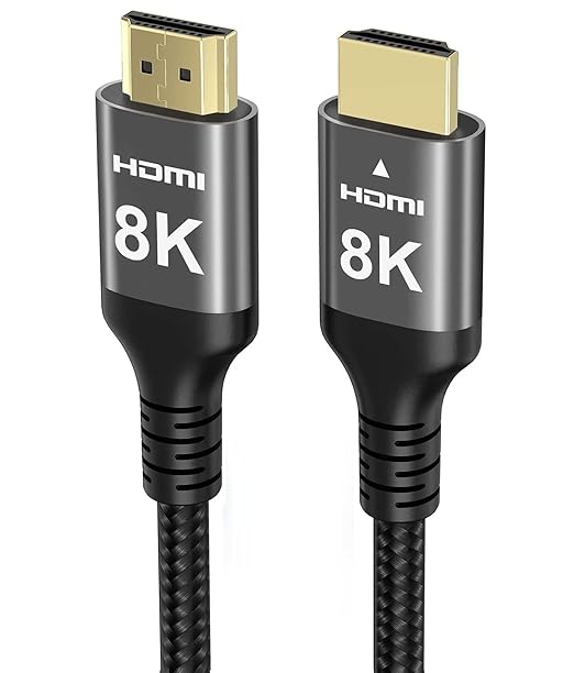 8K HDMI Cable 48Gbps 65 FT, Nylon Braided High Speed HDMI® Cable 4k 120Hz 2k by UblukerHigh-definitionlivingstartswithUblukerHDMIcables