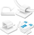 65 Pcs Cable Clips, Adhesive Cable Organizer Cord Holder Wire Clip Wire by suoundey
