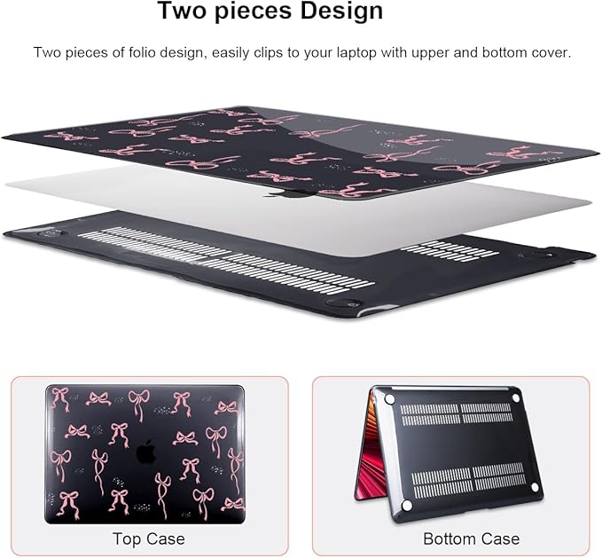 for MacBook Air 13 inch Case 2021 2020 2019 2018 Release M1 A2337 A2179 A1932 - Image 3