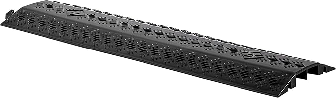 VEVOR 1 Pack Drop Over Cable Cover, 2 Channel Heavy Duty Cable Hose Protector - Image 9