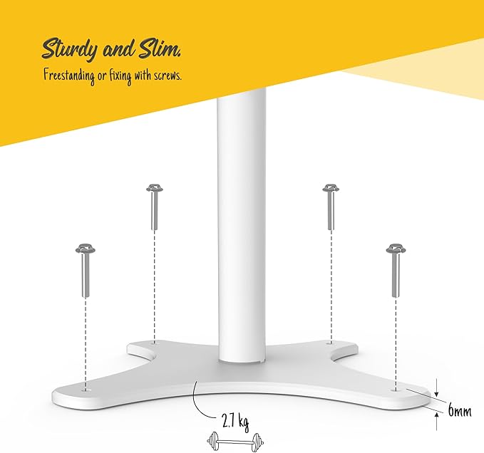 Tablet Kiosk Floor Stand, All Metal Rotate Lockable - Image 7