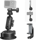 Suction Cup Mount for Car Camera Mounts for Go Pro Car Mount Windshield Mount by Maectech