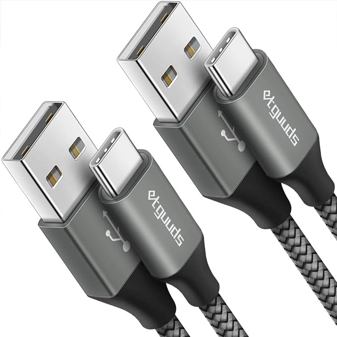 etguuds 6ft USB A to USB C Cable 3A Fast Charging, by etguuds