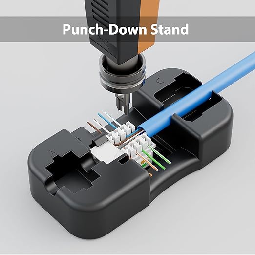iwillink 10Gbps Cat6 Keystone Jack, RJ45 Keystone Jack 25-Pack and Keystone - Image 2