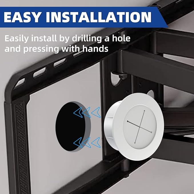 TV Wire Hider Kit for Wall Mount TV, in Wall Cable Management Kit, Includes 2 - Image 6