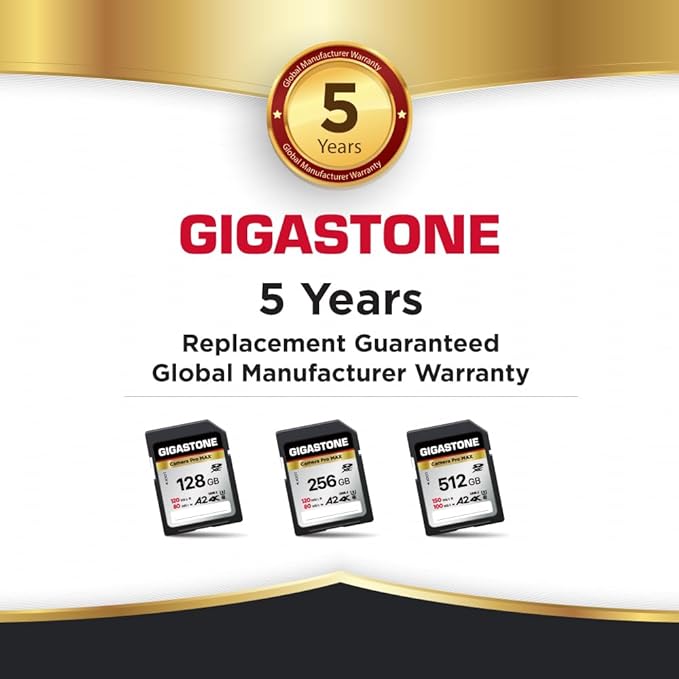 GIGASTONE 256GB SD Card, 4K Camera Pro MAX, A2 4K SDXC Memory Card High Speed - Image 8