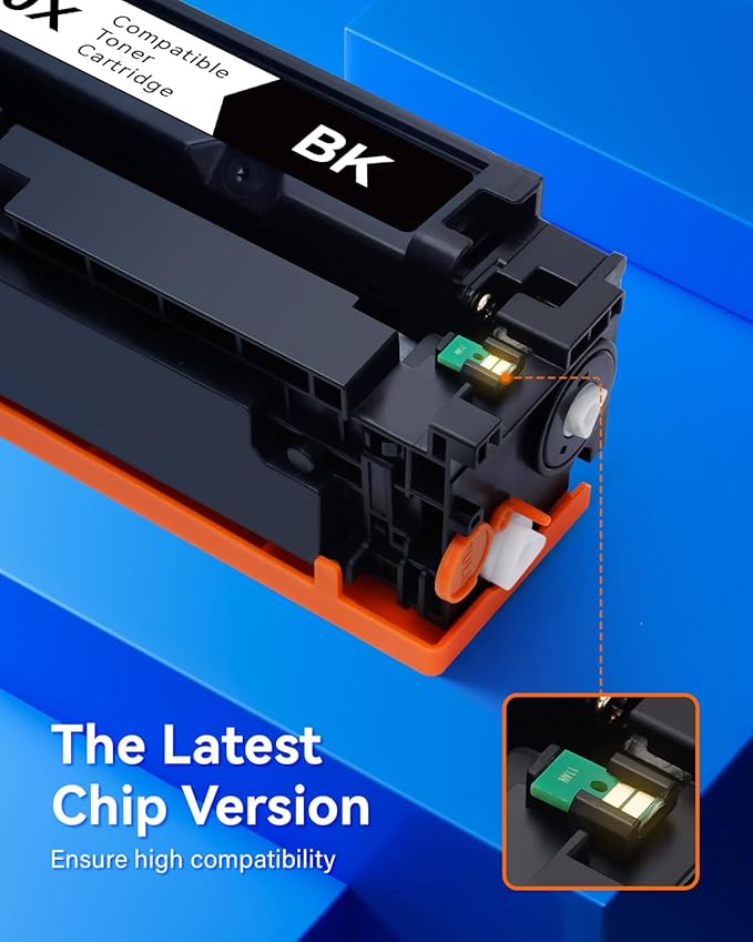 218X Toner Cartridges Set with chip 4-Pack 3301fdw Replacement - Image 2