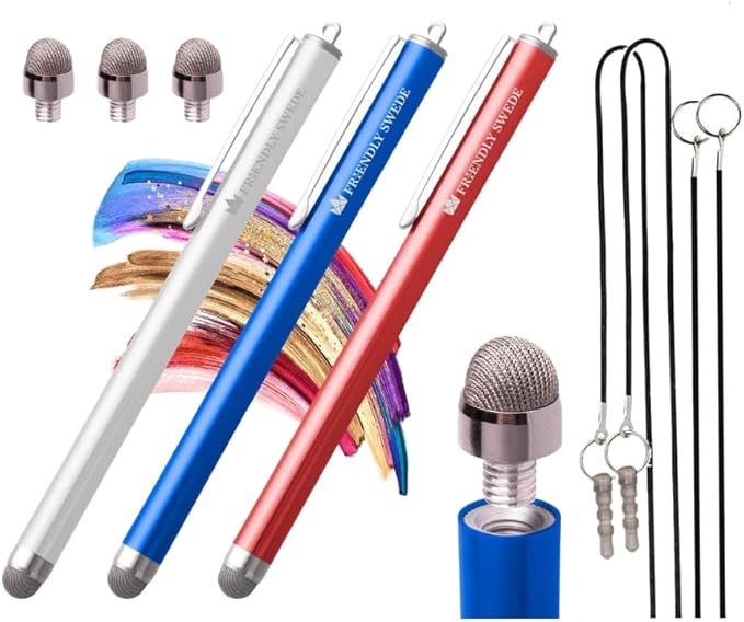 The Friendly Swede Mesh Tip Stylus Pen by TheFriendlySwede
