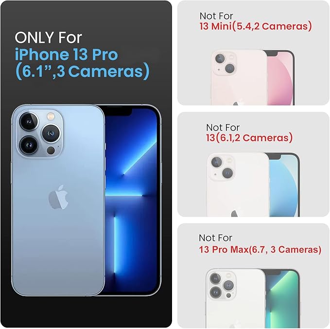 FireNova Designed for iPhone 13 Pro Case, Silicone Upgraded Phone Case with - Image 6