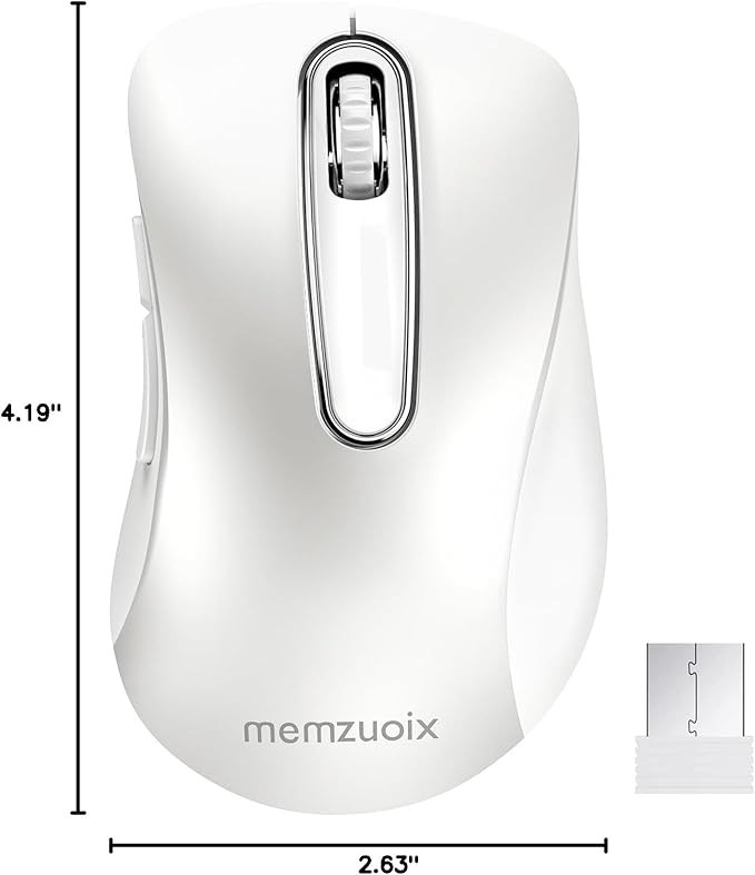 memzuoix 2.4G Wireless Mouse, 1400 DPI Computer Mice - Image 8
