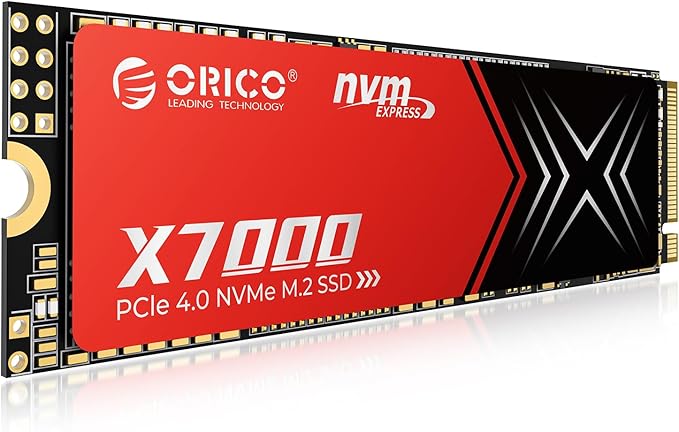 ORICO X7000 2TB NVMe SSD for Gaming, 7400MB/s Read Speed, 17μs Response Time by PioneerDataSolutionPowerYourFuture
