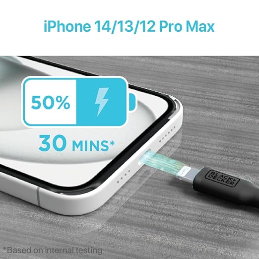 BLACK+DECKER Lightning to USB Cable - Image 3