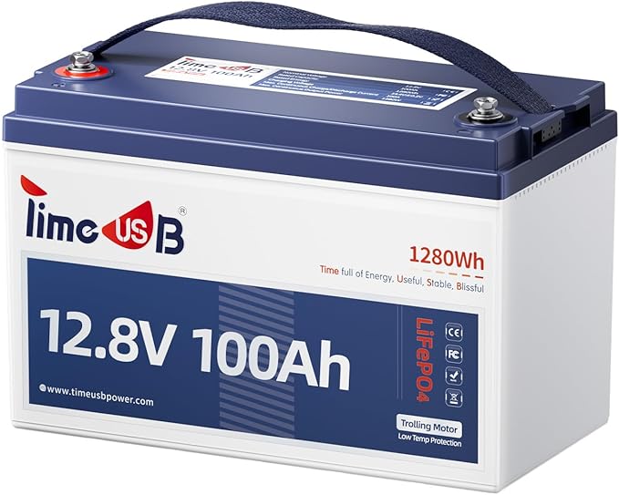 12.8V 100Ah TM LiFePO4 Battery - Image 9