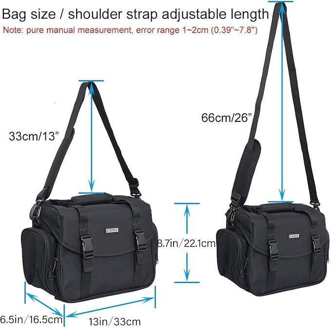 CADeN Camera Bag Case Shoulder Messenger Bag - Image 8