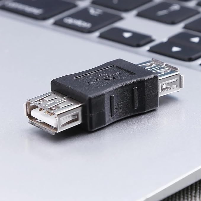 Cmple - [10 Pack USB Female to Female Coupler Adapter Straight Bridge USB 2.0 - Image 6
