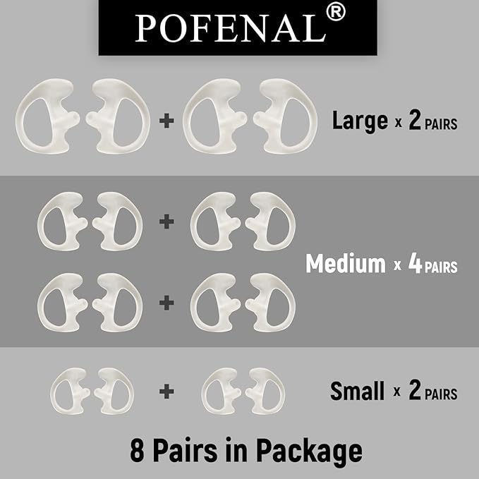 Universal Replacement Insert Silicone Soft Earmold - Image 2