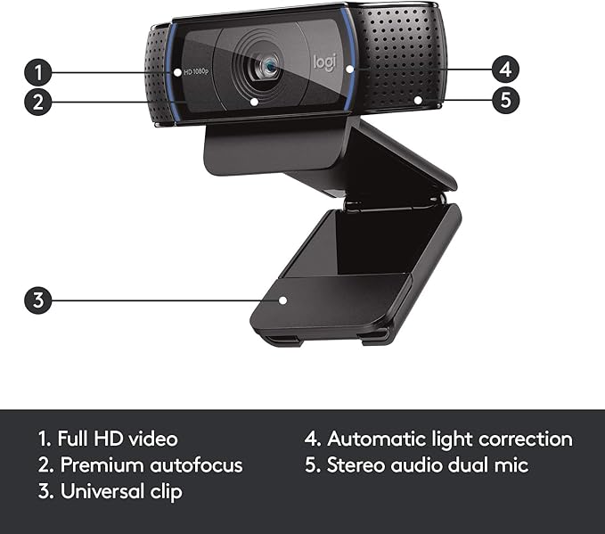 Logitech G Litra Beam Premium LED Gaming Key Light + C920X Pro Webcam Bundle - Image 5
