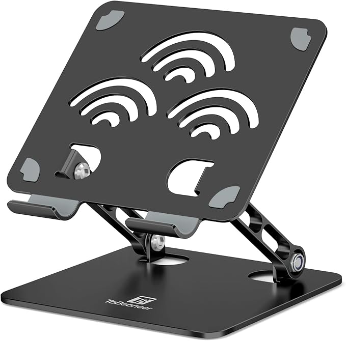 Adjustable Tablet Stand for Desk, Premium Aluminum Holder for iPads, and All by ToBeoneer