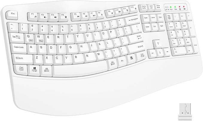 EDJO Ergonomic Wireless Keyboard by EDJO