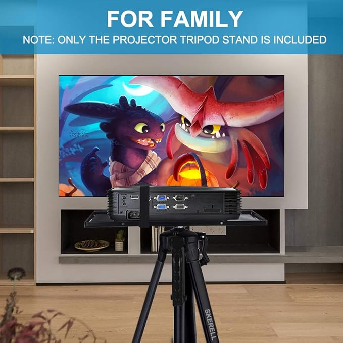 Portable Projector Stand Tripod Adjustable: Universal Laptop Standing Height - Image 6