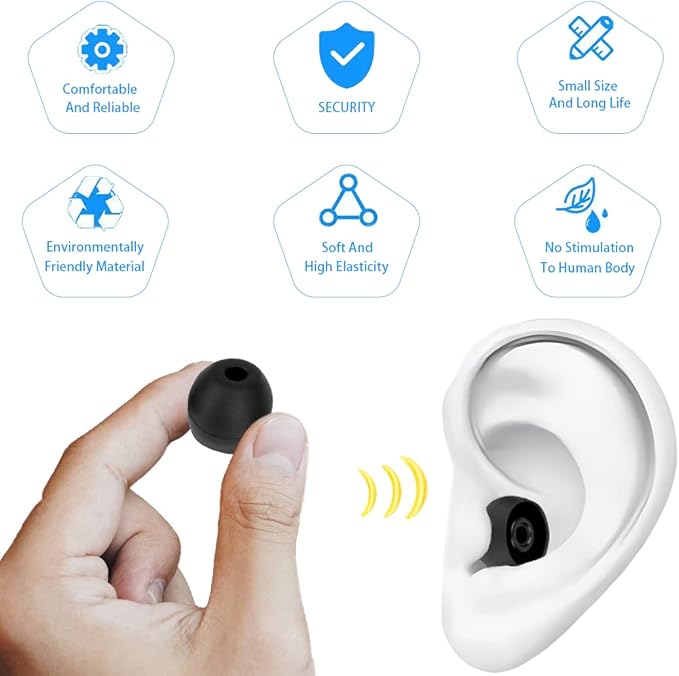 4 Pairs Earbud Tips Fit for Powerbeats Pro Ear Tips Beats Earbuds Replacement - Image 4