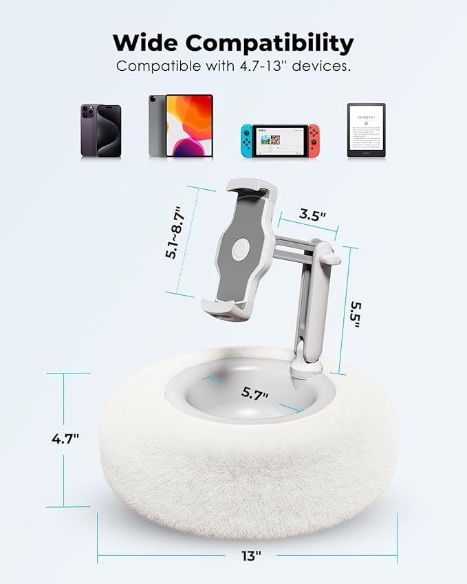 Viozon Tablet Stand Pillow, Compatible - Image 3