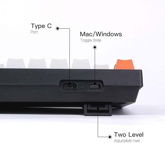 Keychron C1 Wired Mechanical Keyboard TKL, RGB Backlit - Image 6