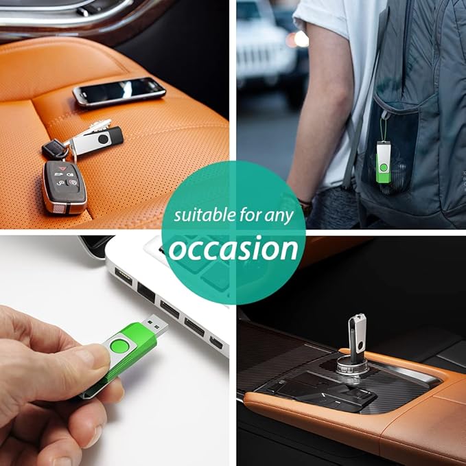 Aiibe 64GB Flash Drive 2 Pack 64GB USB Flash Drive Thumb Drive Zip Drive USB - Image 7