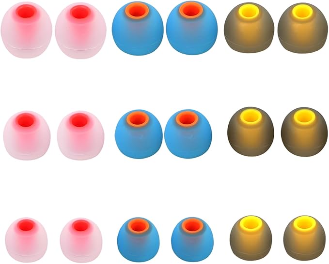 Silicone Replacement Earbud Tips Earbud Covers Ear Tips Fit by MMYQXI