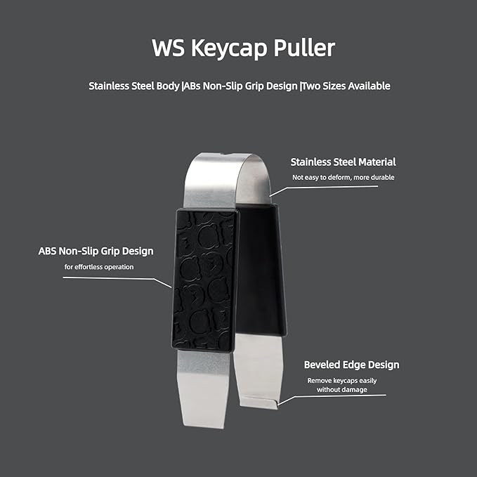 MELETRIX WS Keycap Puller, Metal Keycap Remover Key Cap Removal Tool - Image 3