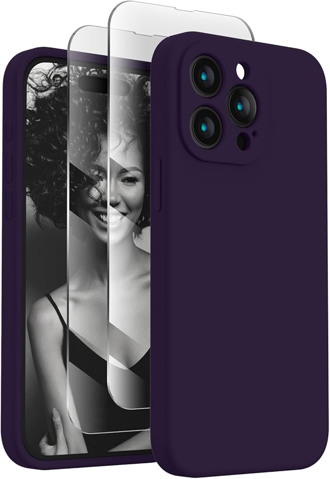 FireNova Designed for iPhone 15 Pro Case, Silicone Upgraded Phone Case with by FireNova