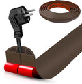 Floor Cord Cover Cable Cavity Self Adhesive Cord Hider Floor 10FT Floor Cable by DBHXXMB-HH