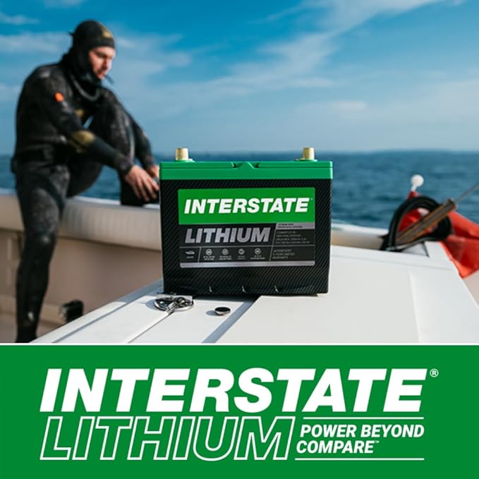 Interstate Batteries 36V 50Ah Group Size 31M Lithium Marine/RV Deep Cycle - Image 4