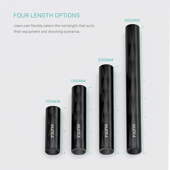 Tilta 2X Carbon Fiber Rods 15mm - Image 5