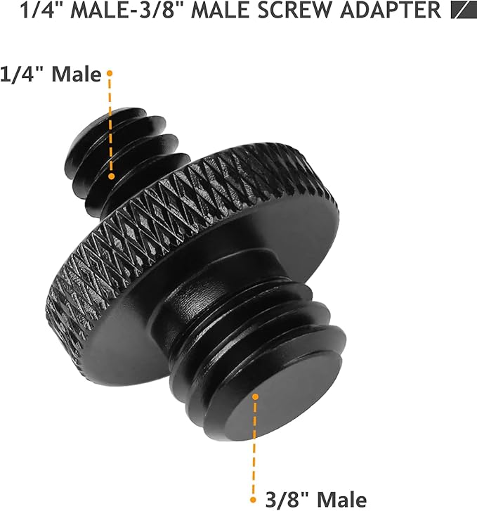 12 Pcs 1/4" & 3/8" Camera Screw Adapter Set - Image 6