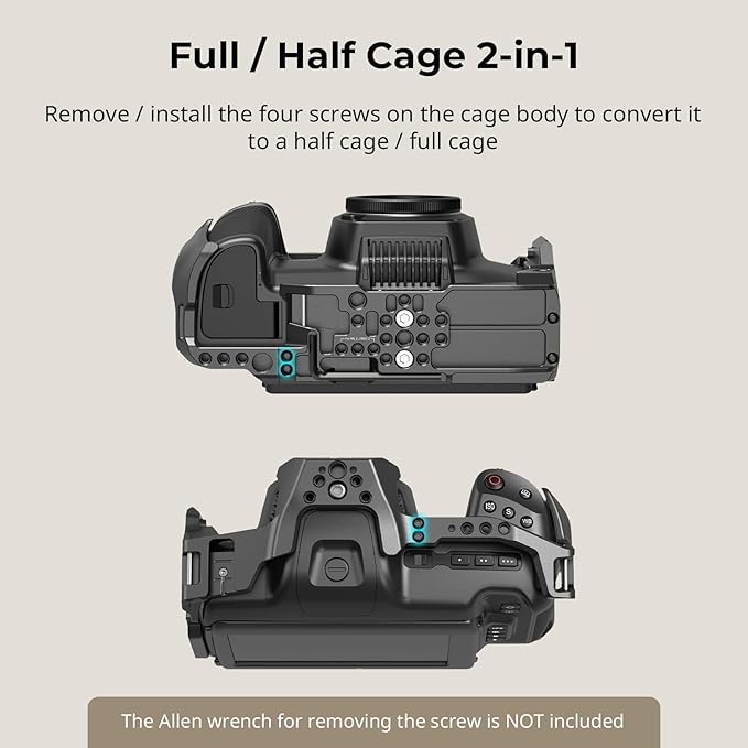 SmallRig Cage for Blackmagic Design Cinema 6K, Only for BMCC 6K, Full/Half Cage - Image 3