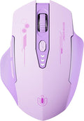 Bluetooth Mouse, Visible Battery Level, Tri-Mode Rechargeable Ergonomic Mouse by UINEER