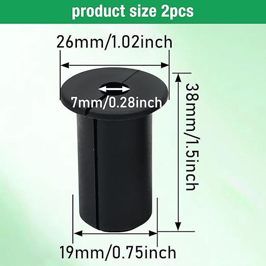 2pc Starlink Cable Grommet 3/4" Silicone Waterproof Wall Hole Pass Through - Image 7
