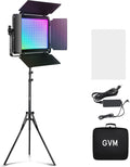 GVM Upgraded 60W RGB LED Video Light by GVMGreatVideoMaker