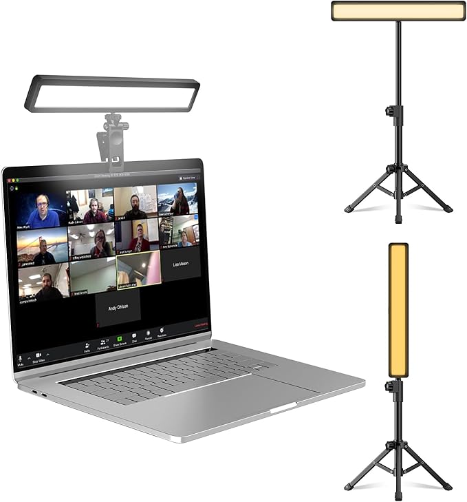 Video Conference Lighting with Tripod by MIAOLAB