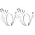 4-in-2 Multi Charging Cable for Apple Watch Charger/Samsung/iPhone Charger by HitfineLLC