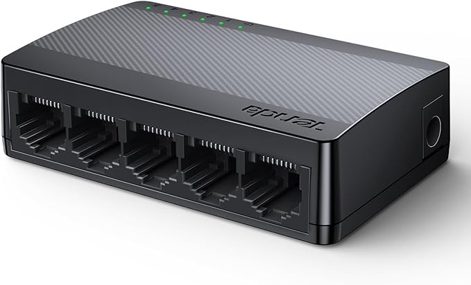 Tenda SG105, 5 Port Gigabit Switch, Unmanaged Ethernet Switch, Office Ethernet by Tenda