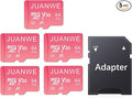 JUANWE 64GB Micro SD Card 5 Pack by JUANWE