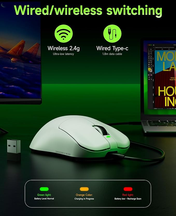 VGN F1 MOBA Wireless Gaming Mouse - Image 8