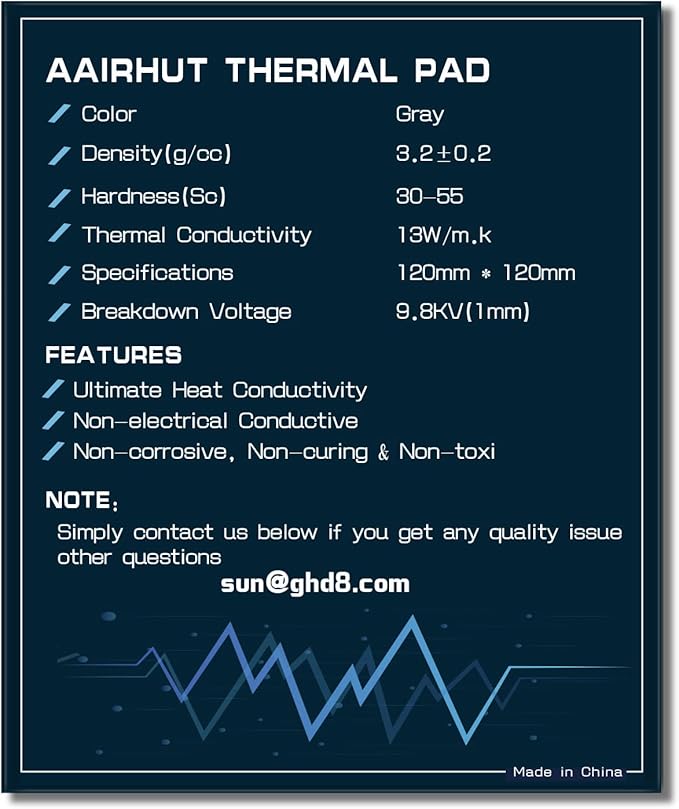 Aairhut Thermal Pad 13W/mK - Image 7