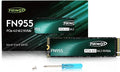 FN955 1TB NVMe SSD M.2 2280 PCIe Gen4x4, 3D NAND TLC Flash Internal Solid State by Fikwot