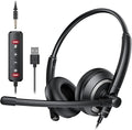 Computer USB Headset with Microphone by awatrue