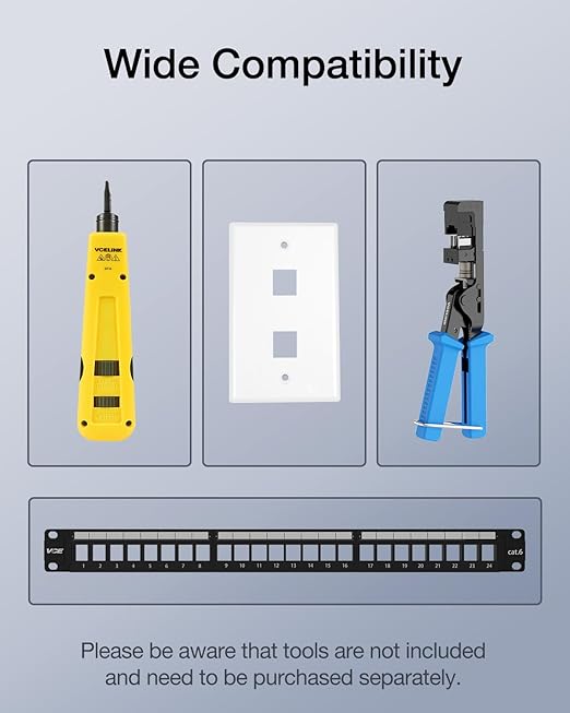 VCELINK RJ45 Cat6 Keystone Jacks - Image 8