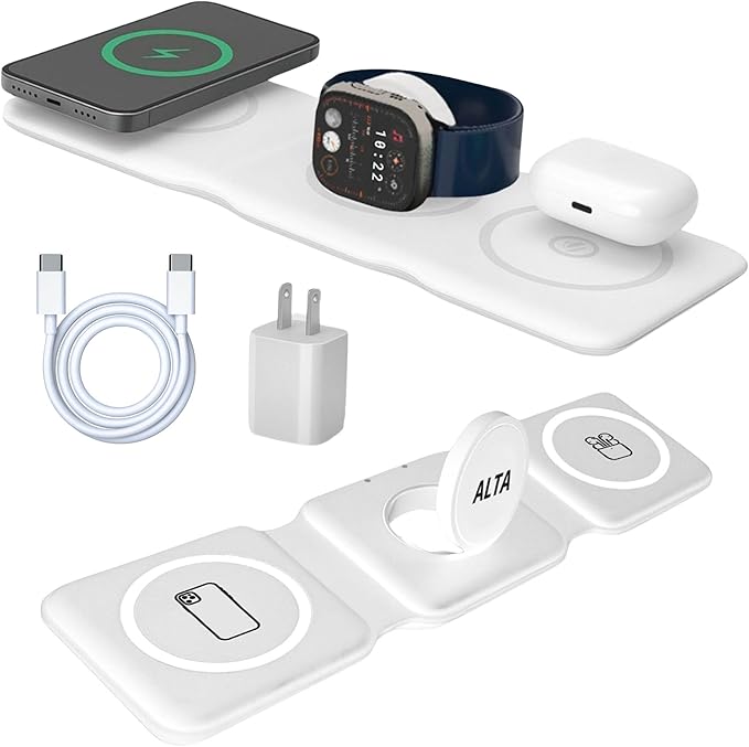 3-in-1 Magnetic Wireless Charger by Unknown